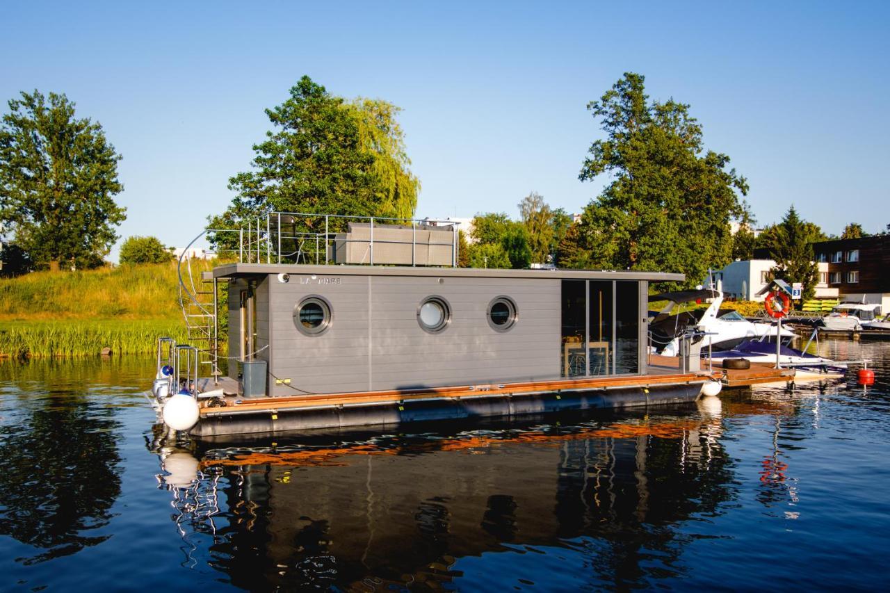 Houseboat- Dom Na Wodzie Z Sauna I Mozliwoscia Plywania Iława 外观 照片